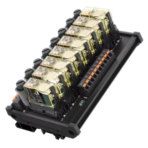 RJ1S/RJ2S Industrial Automation Intermediate Relay Module 24VDC PLC Output Amplifier with 8/16 Channel Control