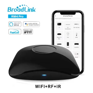 RM4 Pro Smart Home Automation WiFi RF Universal Intelligent Remote Controller Switch Works with Alexa 10A Max Current