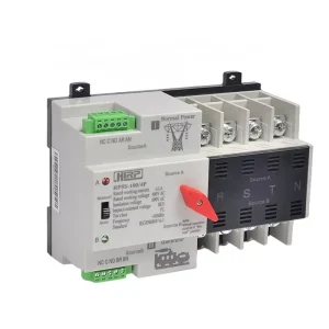 RP5S-40 4P 220V DC 40A-100A Automatic Transfer Switch (ATS) for Generator Changeover DIN-Rail Mount Smart IP11 CE/CB Certified