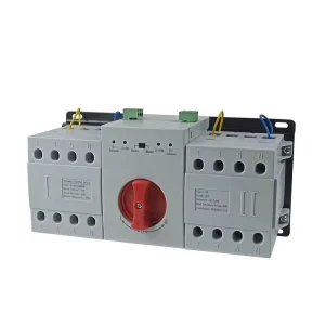 RP6 63N Double Power 63A 4 Pole 690V Three Phase Automatic Changeover Switch CB Level CE Certified 6kA Breaking Capacity