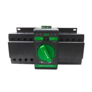 RP6-63R 63A 220V Smart Dual Power Automatic Transfer Switch 4P IP11 50/60Hz for Power Generator