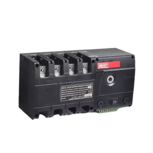 RP7S-125A/4P Automatic Transfer Switch Dual Power ATS for Industrial Generator Backup 4 Poles 3 Phase 125 Amps