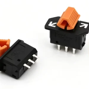 RS-125 DC Rocker Switch 1A 48VDC ON-OFF-ON 3Pin SPDT Mini Directional Toggle Switch for Electric Toy Scooter