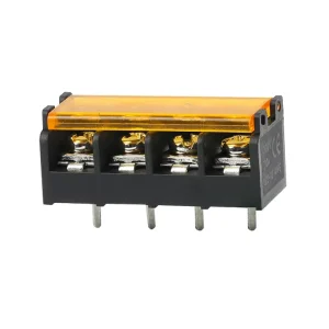 RS 9.5mm Pitch Plug-in Barrier Terminal Blocks Strip Screw Industrial Electrical Connectors 300V PA66 PCB Various