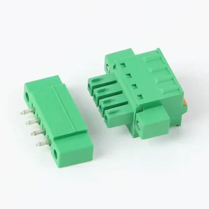 RT 3.81mm Pitch 2P 24P Plug in Terminal Block 15EDG 15EDGKVM Straight Pin Pluggable Screw Terminal Block PCB Connector