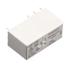 RT424024 General Purpose Relay DPDT (2 Form C) 24VDC Coil Through Hole