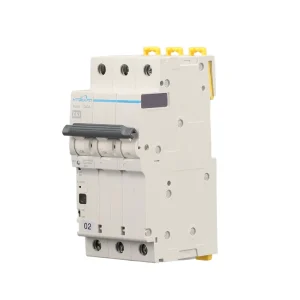 Rail Mounted Intelligent Circuit Breaker Han94p Miniature 4P PA66 Material CE Certified IP65 Protection 6ka Breaking Capacity