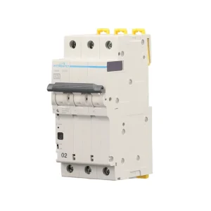 Rail Mounted Intelligent Miniature Circuit Breaker Han94p 4P PA66 DC CE Certified IP65 6ka 230V 50/60Hz