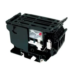 Rated External Wiring Cross sectional Area 4 Square mm 800V Black Din Rail Screw Terminal Block with Fuse