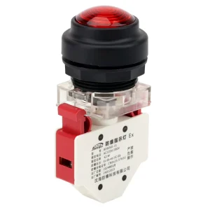 Red Indicator Light AV DC 48V 127V AC 220V 250V Different Colours 12V Input Explosion Proof Pilot Light Indicating