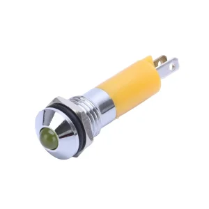 Red Yellow Blue White Green Equipment Indicator Lights 10mm LED Indicator Light 24V 110V 220V Plastic Indicator Lamp