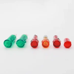 Red and Yellow 110V 220V AC DC Alarm Indicator Mini Plastic Panel Indicator Led Indicator