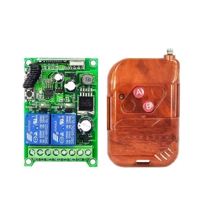 Relay Receiver Transmitter Rolling Code Wireless Remote Control Switch Garage Gate Motor Door Opener YET010