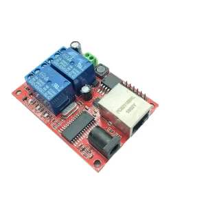 Remote Control 2-Way Ethernet Relay Network Switch with Delay TCPUDP Module Controller Power Driver Modules