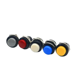 Reset Momentary Switch Normally Close Press Switch Mounting Hole 16mm Blue Push Button Switch