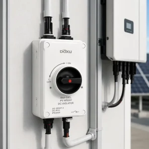 Residential IP66 Waterproof Enclosure Safety Cut Device Solar DC1200V Isolator Disconnect Switch PV Inverter Matching