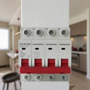 Residual Current Circuit Breaker (RCCB) 2P 4P 63A 30mA CE Certified Copper PA66 AC 230V 400 DIN Rail Mount