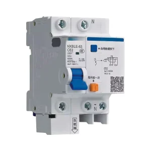Residual Current Operated RCBO Circuit Breaker 1P 2P 3P 6A to 63A Model NXBLE-63 Industrial Household