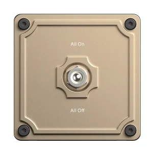 Retro Toggle Smart Switch Socket with Wi-Fi and App Control 2/3/4 Conjoined for Home Hotel and Garage Use Zigbee 3.0 Protocol