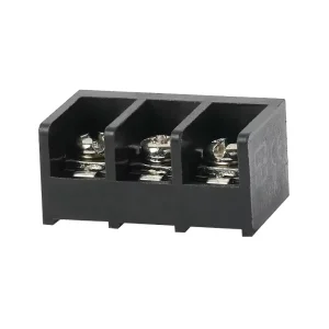 Right Angle Barrier Terminal Blocks 9.5mm Pitch Panel Mounted Electronic Components