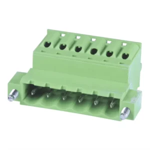 Right Angle Spring Female-Male 5.0/5.08mm Pitch Terminal Block PCB Terminal Block Pluggable Terminal Block