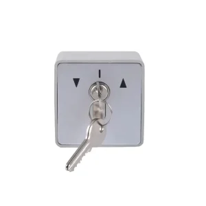 Roller Shutter Door Central Motor Key Switch Electric Door Parts Cylinder Lock Key Selector