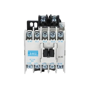 S N12 220V 660V AC Contactor with Flame retardant Shell and Copper Coil for Power Industry