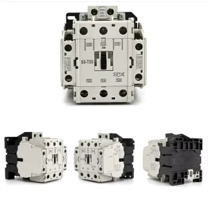 S T Series 3 Pole AC Contactor Mitsubishi Type S T50 3P Magnetic Contactor 54A AC Contactor for 220V 380V