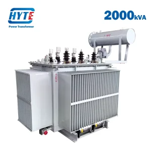 S11 2000kVA 11kV 10kV Oil Filled Transformer with Low Loss Design for Export 6kV 6.6kV 10kV 11kV 15kV 20kV 22kV 24kV 33kV