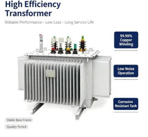 S11 M Fully Sealed Oil Immersed Distribution Transformer 10kV 200kVA Three Phase Energy Saving Low Loss Power Transformer