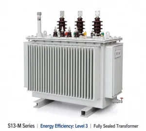 S13 Low Noise Oil Immersed Distribution Transformer 10kV Three Phase Power Transformer ONAN Dyn11 Yyn0 Silicon Steel Core