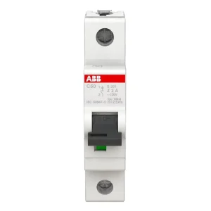 S200 C50A C63A 1P 2P Miniature Circuit Breaker MCB 220V 230V Short Circuit Protection CE Factory Stock