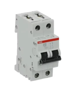 S202-D32 2P D Type 32A MCB High Breaking Capacity Mini Circuit Breaker for Equipment Control Cabinet
