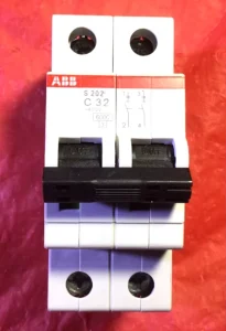S202 c32 Miniature Circuit Breaker (two Circuit Breakers) Brand new Genuine in Stock with a One year Warranty