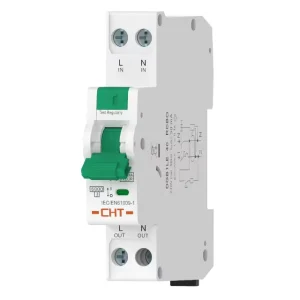 SAA ESV Certified Residual Current Circuit Breaker with Overcurrent Protection 1P+N Single Module RCBO for Australia Market