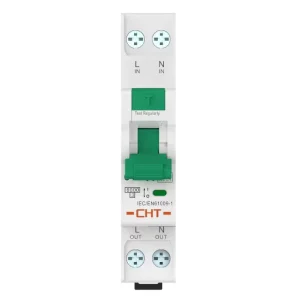 SAA SEMKO Certified Residual Current Circuit Breaker with Overcurrent Protection 1P+N Single Module RCBO