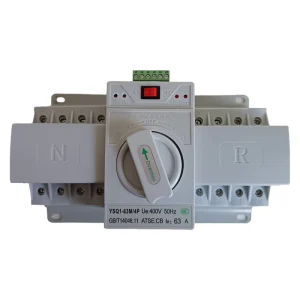 SANYUE Brand CB Certified Ats Mini 63A 4P Dual Power 400V Automatic Transfer Switch