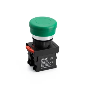 SAY7N-11DZS 22mm 10A Self-Locking LED Illuminated Push Button Switch Plastic Emergency Stop Power Switch