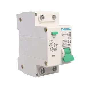 SBF951NVR C20 Series RCCB 16A 63A 6kA Copper Residual Current Circuit Breaker Leakage Overload Short Circuit Protection DIN Rail