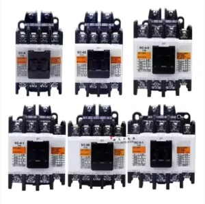 SC N2 3 Phase AC Electro Magnetic Contactor 220V 40A 50 60Hz DIN Rail Mount Industrial Control Automation Motor Control Use