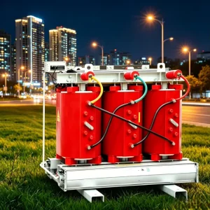 SCB12 Good Heat Dissipation 100 Kva Dry Type Outdoor Transformer 10KV 400V Epoxy Cast Resin Dry Type Power Transformer