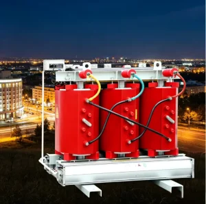 SCB12 Good Heat Dissipation 125 Kva Dry Type Outdoor Transformer 10KV 400V Epoxy Cast Resin Dry Type Power Transformer