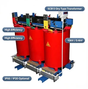 SCB13 800kVA Cast Resin Dry Type Transformer 10kV 0.4kV Dyn11