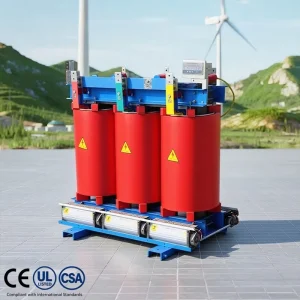 SCB13 800kVA Three 400V IEEE ANSL DOE Certified Pure Copper Fireproof Low Noise Industrial Building Power Transformer