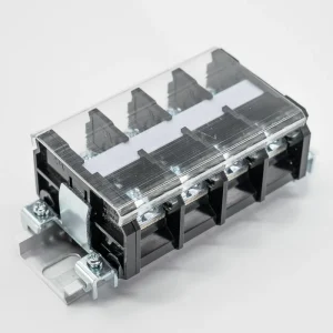 SCED Original Rail Terminal Block 4 Poles 19.00mm Customized CE CUL PC UL94 V-0 Terminal Block With Cover