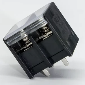 SCED PBT TB Series 2 Poles Terminal Block 11mm CUL CE VDE PCB Barrier Terminal Block with Cover
