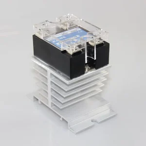 SCR 25VD Solid State Relay PLC 0-10v SCR Power Controller SSR 25VD Linear Control Booster SSVR with I-50 Heatsink Cooler