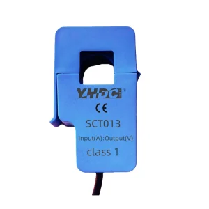 SCT013 Split Core Current Transformer 0.333V/1V AC 5-100A Input 1% Accuracy Ferrite Core Shielded Cable Output 50Hz-1kHz