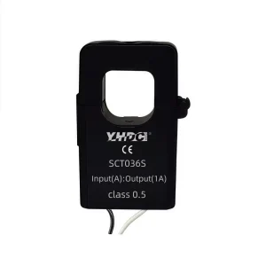 SCT036S(0.5%) High Precision Split Core Current Transformer 0.5% Accuracy 1A Output 50-60Hz Free Hanging Power Monitoring