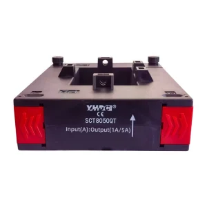 SCT8050QT 80*50mm Rectangular Hole Split Core Current Transformer 1A/5A Output Laminated Silicon Steel 50-60Hz for Current